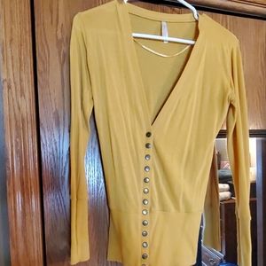 Button down cardigan